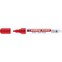 Marqueur Edding 4095 à craie liquide 2-3 mm, rouge 