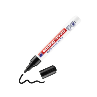 Marqueur Edding 4095 à craie liquide, 2-3 mm, noir _2