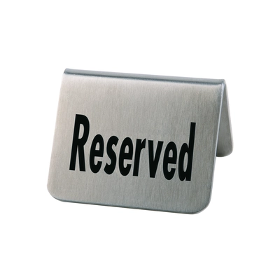 Présentoir de table CNS RESERVED, 5.5x5cm, H: 3.5cm_1