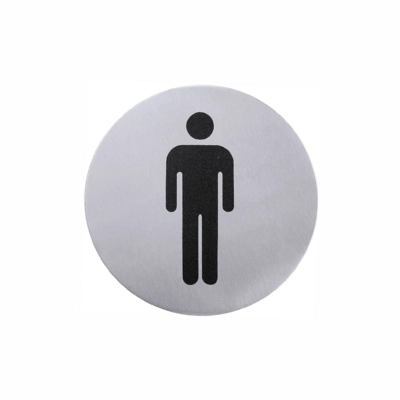 Hinweis-Türsymbol, Herren, Ø 7.5 cm _1