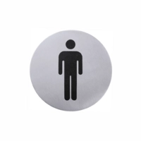Hinweis-Türsymbol, Herren, Ø 7.5 cm 