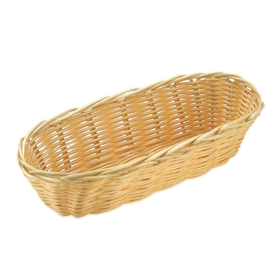 Poly-Rattan Korb oval, 23x10cm, H: 6cm _1