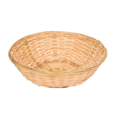 Corbeilles en bambou ronde, Ø 22 cm, H: 7 cm _1