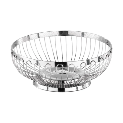 Corbeille à pain ou fruits en Inox 20.5cm Ø _1