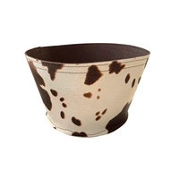 Sac à pain rond, Ø 12 cm, H: 9 cm Vache 