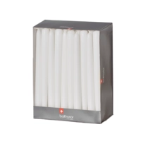 Spitzkerzen 24 cm, Ø 2.2 cm, weiss 