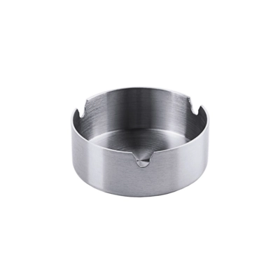 Cendriers en acier inox, mat, empilable, Ø 8 cm _1