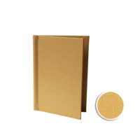 Canvas Klemmkarte A5, gold bis 25 Blatt à 120 g/m²