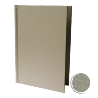 Canvas Klemmkarte A4, hellbraun bis 25 Blatt à 120 g/m²