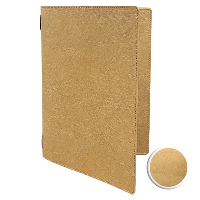 Washpaper Karte A4, beige System Gummizug_1