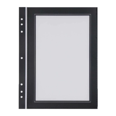 Omniframe Passe-partout A4 noir _1
