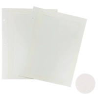 Passe-partout Luxe chemises à insérer A4, crème,  2 volets, 3 perforations