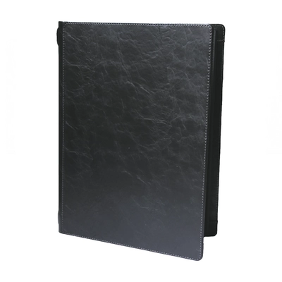 Skinlux Karte A4, schwarz System Gummizug_1
