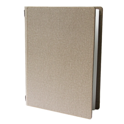 Skinlux Karte A4, hellbraun System Gummizug_1