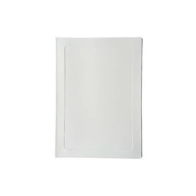 A5 Passes-partout blanc pour 4 pages, système d'élastiques, jusque 25 feuilles_1
