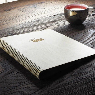 Woodart Carte à menu, A4, beige _2