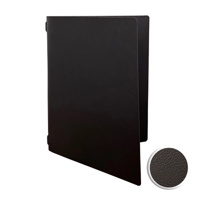 Ambiente Karte A4, schwarz System Gummizug_1