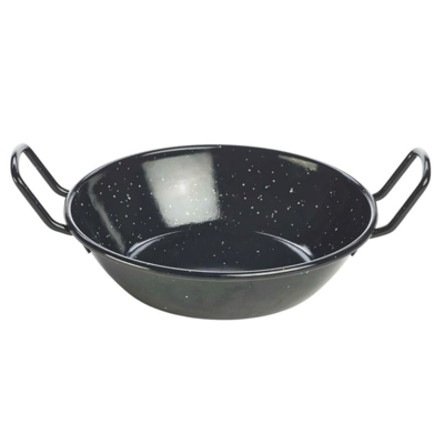 Emaille Wok, 18 cm Ø, H: 4.6cm, 78 cl _1