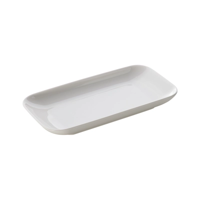 Move Plat en porcelaine blanc, 24 x 12 cm _1