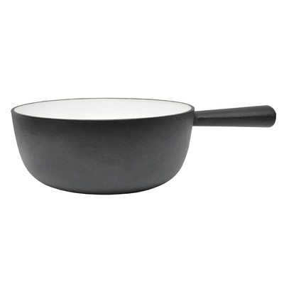 Caquelon à fondue noir, 22 cm Ø, 5-6 personnes _1