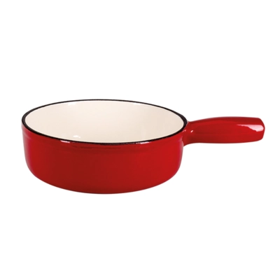 Fondue-Caquelon rot, 22 cm Ø, 4 Personen _1