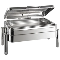 Premium Chafing Dish Induktion, CNS, GN 1/1, 9 L, inklusive Gestell