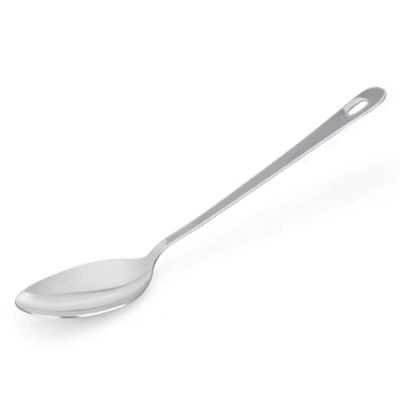 Cuillère à chafing dish,inox, L: 36 cm _1