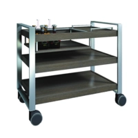 Digestifwagen Wenge-Dekor, 115 x 53 x 97 cm 
