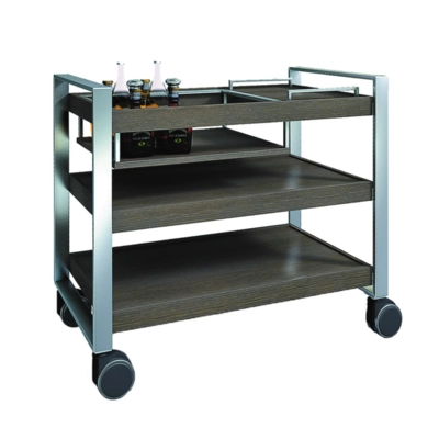 Digestifwagen Holzdekor Wenge, 115 x 53 cm, H: 97 cm_1