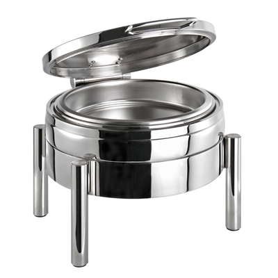 GN 1/1 Chafing Dish Premium Induktion, CNS, 6.0 l, inklusive Gestell_1
