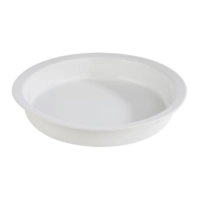Chafing Dish Einsatz Porzellan, Ø 39 cm, 4.3 L  ohne Unterteilung