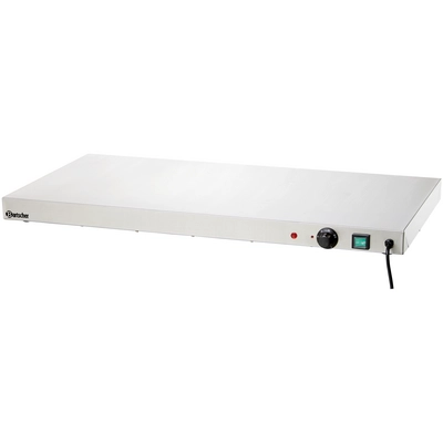 Plaque chauffante en Inox, 90 x 45 x 6.5cm _1