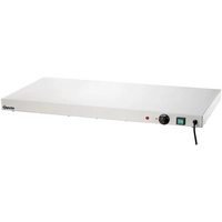 Plaque chauffante en Inox, 90 x 45 x 6.5cm 