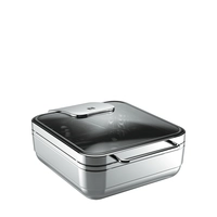 Hepp Bain-marie GN 2/3, inox Pour brûleur ou chauffage électrique_1