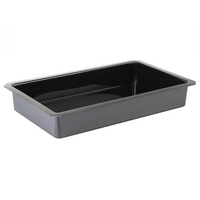 GN 1/1 Einsatz Superbox, 53 x 32.5 cm, H. 8.5 cm, Polystyrol, schwarz