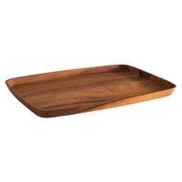 Planche de service en bois d'acacia, 35 x 25 cm, H: 1.5 cm