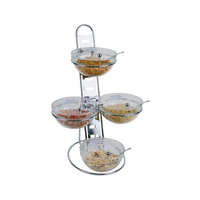 Buffet-Leiter Big, 39 x 31 cm, H: 66 cm 12-teilig