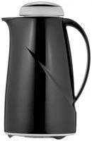 Isolierkanne Helios Wave, schwarz, 1.0 l H: 25.1 cm, 13.6 cm Ø, mit Qualitätsglaseinsatz_1