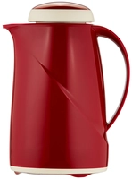 Cruche isolante Helios Wave Mini, rouge, 0.6 l, H: 22.3 cm, avec intérieur en verre de qualité_1