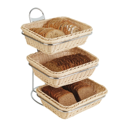 GN 1/2 Buffet-Leiter Little 31.5x41.5 cm, H: 48cm, 4-teilig: 1 Leitergestell, 3 GN 1/2 Rahmen_3