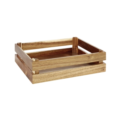 GN Superbox Braun, 35 x 29 cm, H: 10.5 cm, Akazienholz_1
