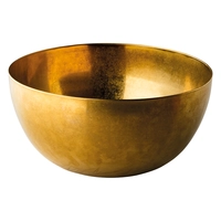 Schale, Vintage Gold, CNS, 30 cm Ø, H:15 cm, 8 L 