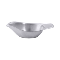 Saucière sans pied,empilable en inox 18/10, 0.5 dl 