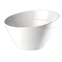 Bol ronde en melamine blanc, 30 cm Ø, H: 19.5 cm 