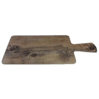 Driftwood Melamintablett mit Griff, 30 x 18 cm, Holzoptik_1