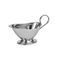 Sauciere, Edelstahl hochglanzpoliert, 15 cl 