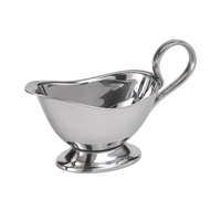 Saucière en inox, poli brillant, 45 cl 