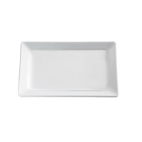 Tablett Melamin weiss, 30x21cm, H: 3cm 