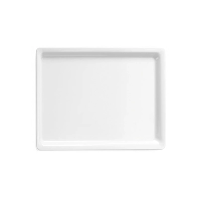 GN 1/2 Plateau mélamine blanc, 32.5x26.5cm, H: 3cm _1