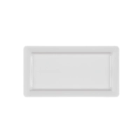 GN 1/3 Plateau mélamine blanc, 32.5x17.5cm, H: 3cm 